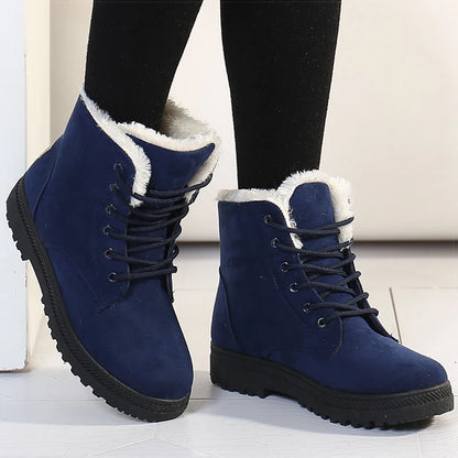 Warm Fur Ankle Boots