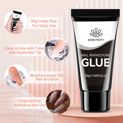 Rhinestone Nail Glue Gel