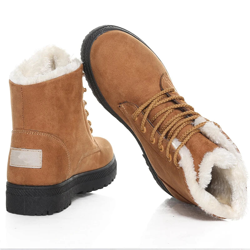 Warm Fur Ankle Boots