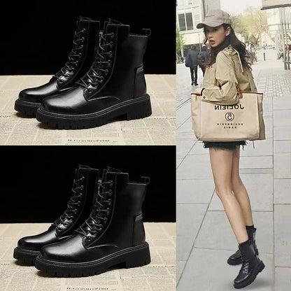 Leather Winter Snow Boots