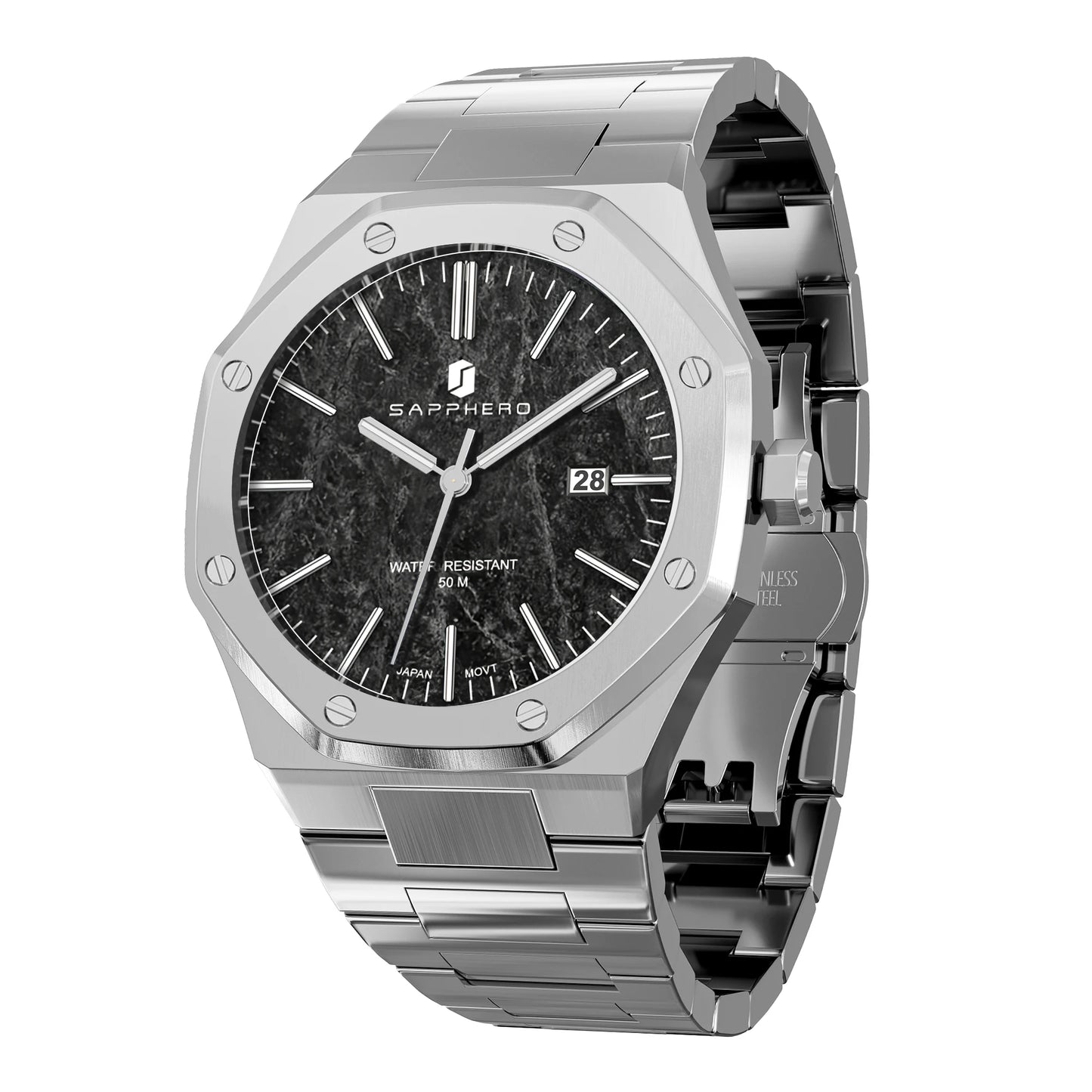 Men’s Stainless Steel Business Watch
