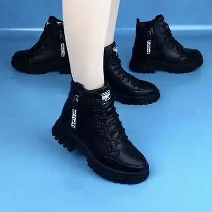 Velvet Lined Ankle Boots