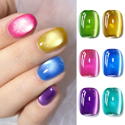 Neon Cat Eye Polish Set