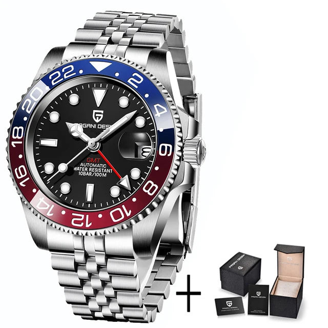 Luxury GMT Automatic Watch