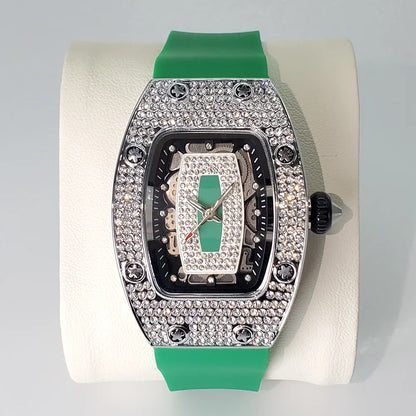 Elegant Diamond Sport Watch