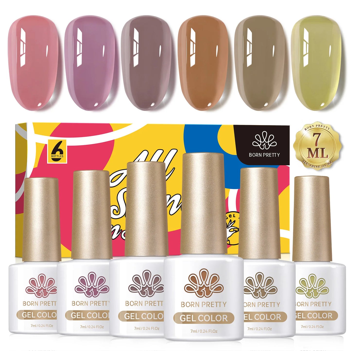 Neon Cat Eye Polish Set