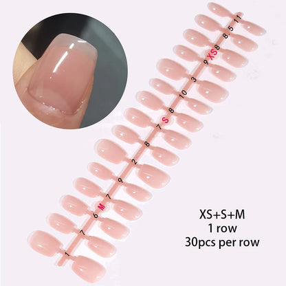 Pink Glitter Press-Ons