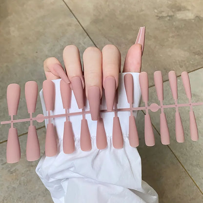 Pink Glitter Press-Ons