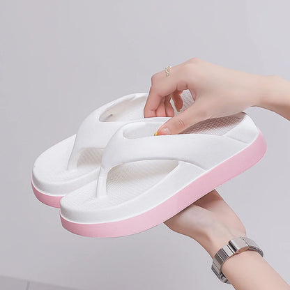 Trendy Platform Flip Flops