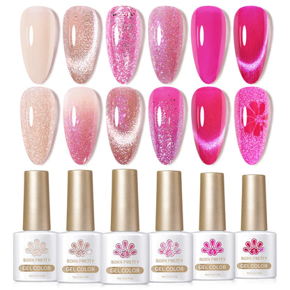 Neon Cat Eye Polish Set