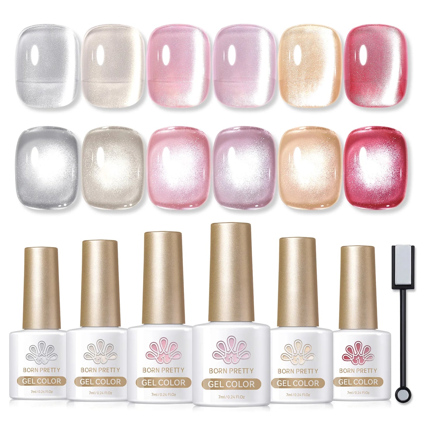 Neon Cat Eye Polish Set