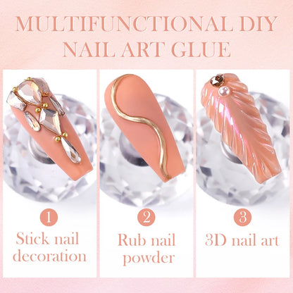 Rhinestone Nail Glue Gel