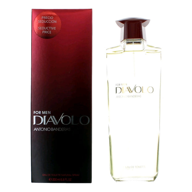 Diavolo by Antonio Banderas, 6.7 oz Eau De toilette Spray for Men