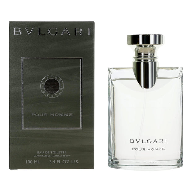 Bvlgari Pour Homme by Bvlgari, 3.4 oz Eau De Toilette Spray for Men (Bulgari)