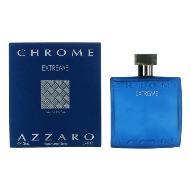 Chrome Extreme by Azzaro, 3.4 oz Eau De Parfum Spray for Men