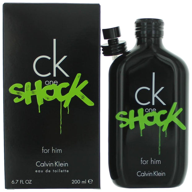 CK One Shock by Calvin Klein, 6.7 oz Eau De Toilette Spray for Men