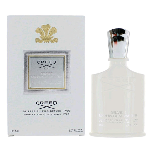 Silver Mountain Water by Creed, 1.7 oz Millesime Eau De Parfum Spray for Unisex