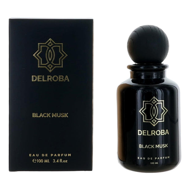 Delroba Black Musk by Delroba, 3.4 oz Eau de Parfum Spray for Men