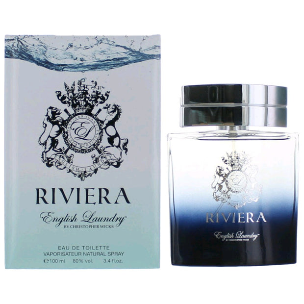 Riviera by English Laundry, 3.4 oz Eau De Toilette Spray for Men