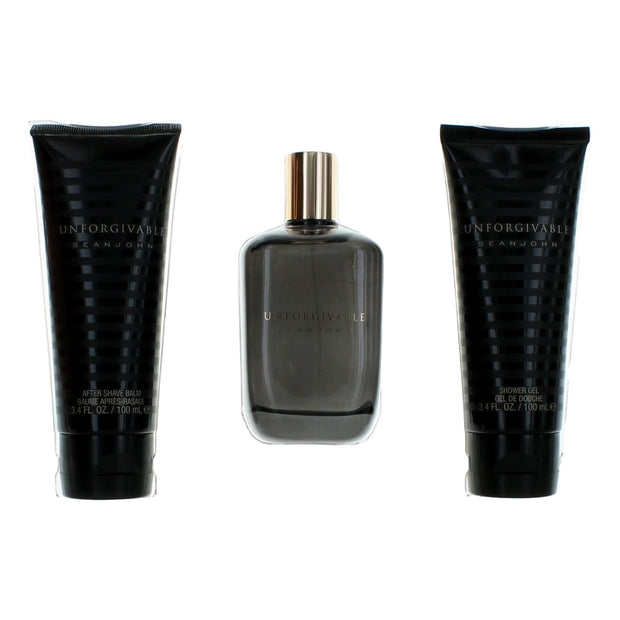 Unforgivable by Sean John, 3 Piece Gift Set for Men