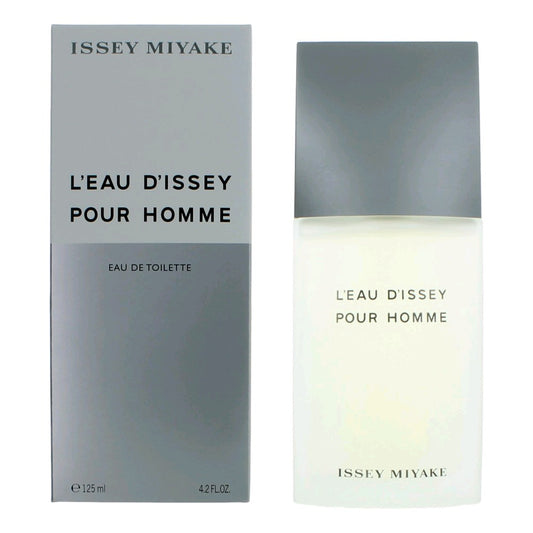 L'eau D'Issey Pour Homme by Issey Miyake, 4.2 oz Eau De Toilette Spray for Men