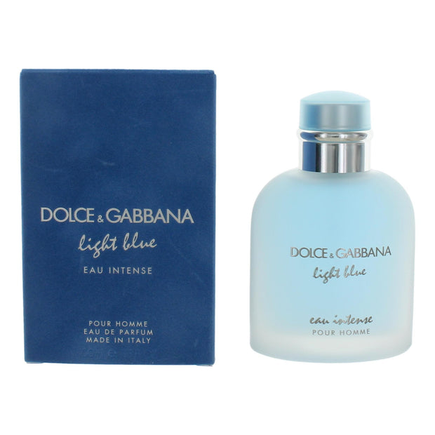 Light Blue Eau Intense by Dolce & Gabbana, 3.3 oz Eau De Parfum Spray for Men