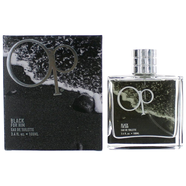 OP Black For Him by Ocean Pacific, 3.4 oz Eau De Toilette Spray for Men