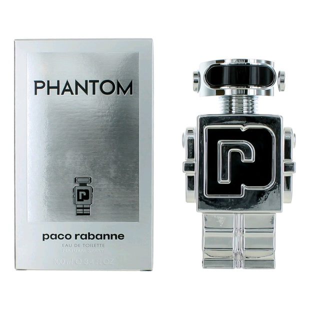 Phantom by Paco Rabanne, 3.4 oz Eau De Toilette Spray for Men