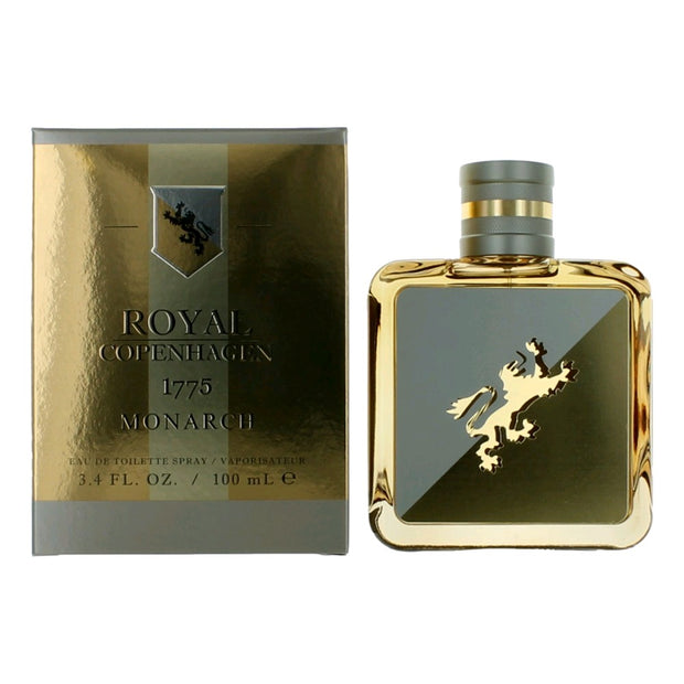 Royal Copenhagen 1775 Monarch by Royal Copenhagen, 3.4 oz Eau De Toilette Spray for Men