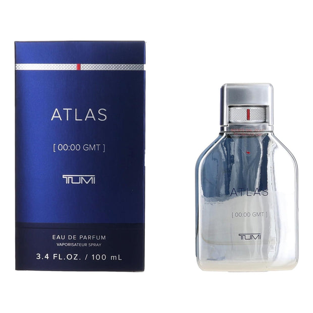 Atlas [00:00 GMT] by Tumi, 3.4 oz Eau de Parfum Spray for Men