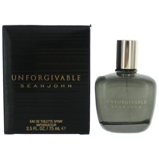 Unforgivable by Sean John, 2.5 oz Eau De Toilette Spray for Men