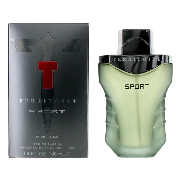 Territoire Sport by YZY, 3.4 oz Eau De Parfum Spray for Men