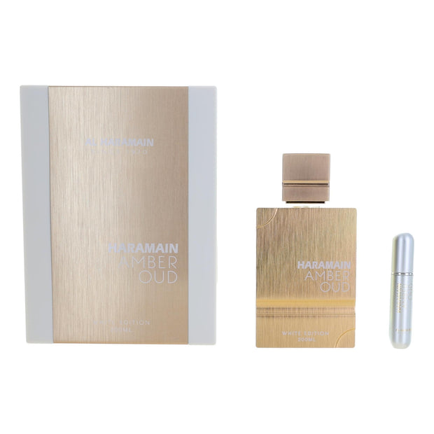 Amber Oud White Edition by Al Haramin, 6.7 oz Eau de Parfum Spray for Unisex