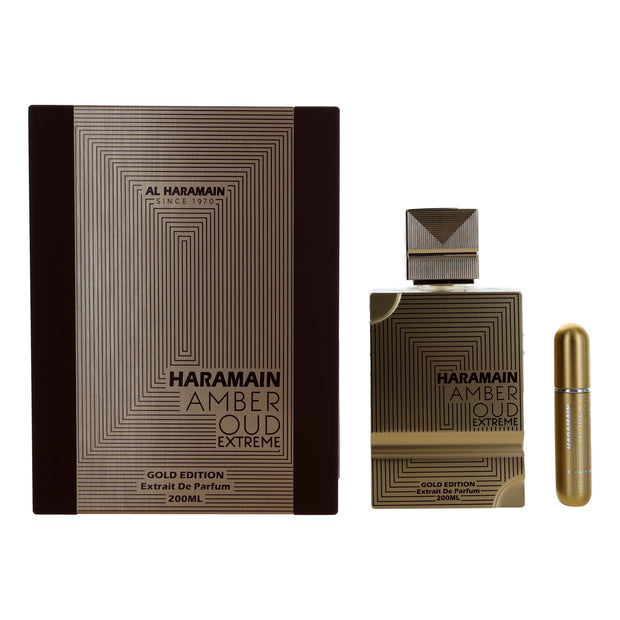 Amber Oud Extreme Gold Edition by Al Haramain, 6.7 oz Extrait de Parfum for Unisex