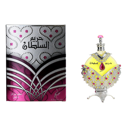 Khadlaj Hareem Al Sultan Silver by Al Khadlaj, 1.18 oz Perfume Oil for Unisex