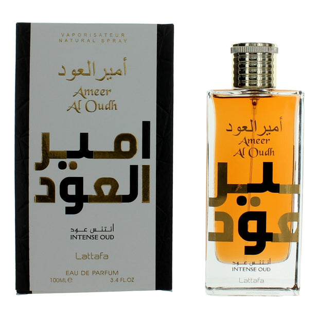 Ameer Al Oudh Intense Oud by Lattafa, 3.4 oz Eau De Parfum Spray for Unisex