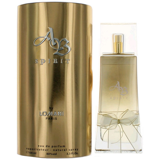 AB Spirit by Lomani, 3.3 oz Eau De Parfum Spray for Women