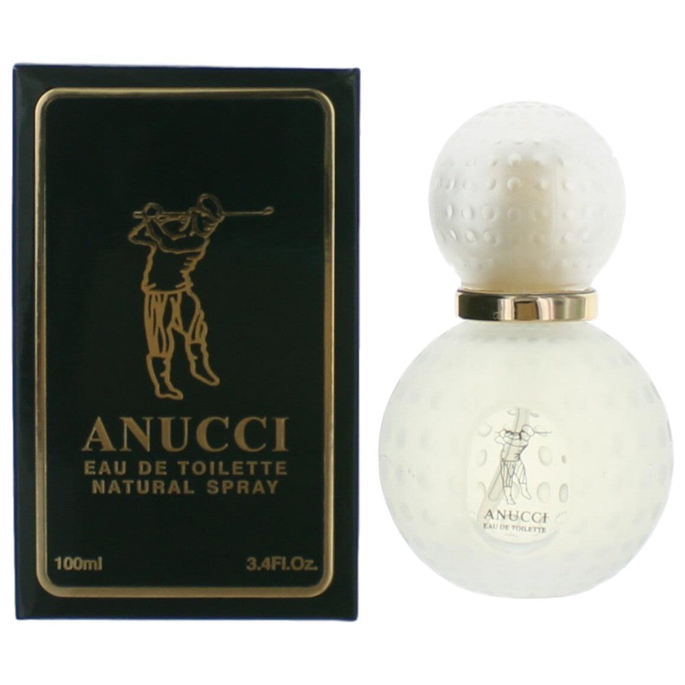 Anucci by Anucci, 3.4 oz Eau De Toilette Spray for Men