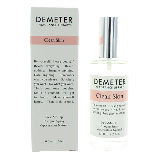 Clean Skin by Demeter, 4 oz Pick-Me-Up Cologne Spray for Women