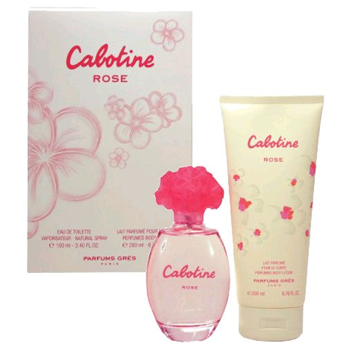 Cabotine Rose by Parfums Gres, 2 Piece Gift Set for Women