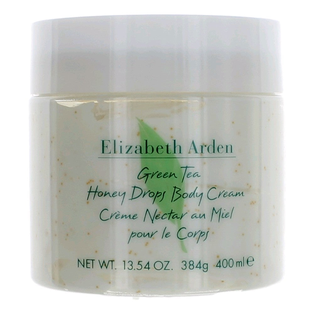 Green Tea by Elizabeth Arden, 13.54 oz Honey Drops Body Cream for Women