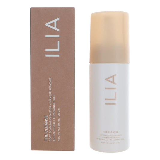 ILIA The Cleanse by ILIA, 6.7 oz Soft Foaming Cleanser + Makeup Remover