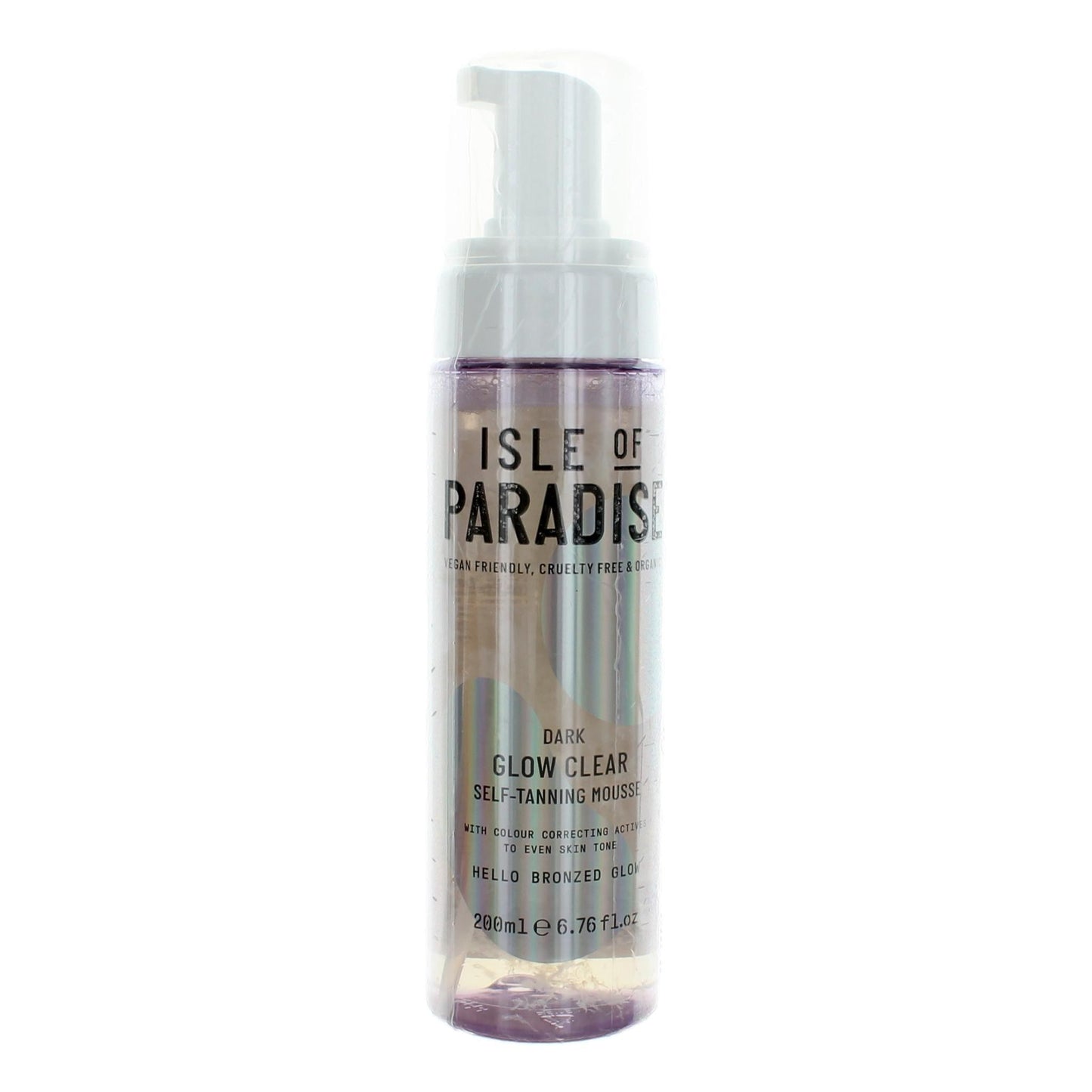 Isle of Paradise Glow Clear by Isle of Paradise, 6.76 oz Self Tanning Mousse - Dark