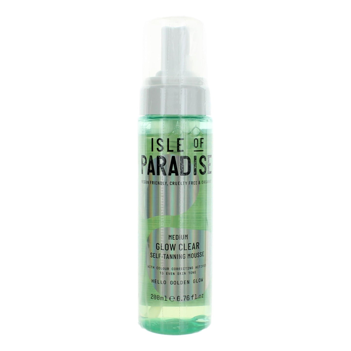 Isle of Paradise Glow Clear by Isle of Paradise, 6.76 oz Self Tanning Mousse - Medium