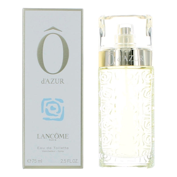 O d'Azur by Lancome, 2.5 oz Eau De Toilette Spray for Women