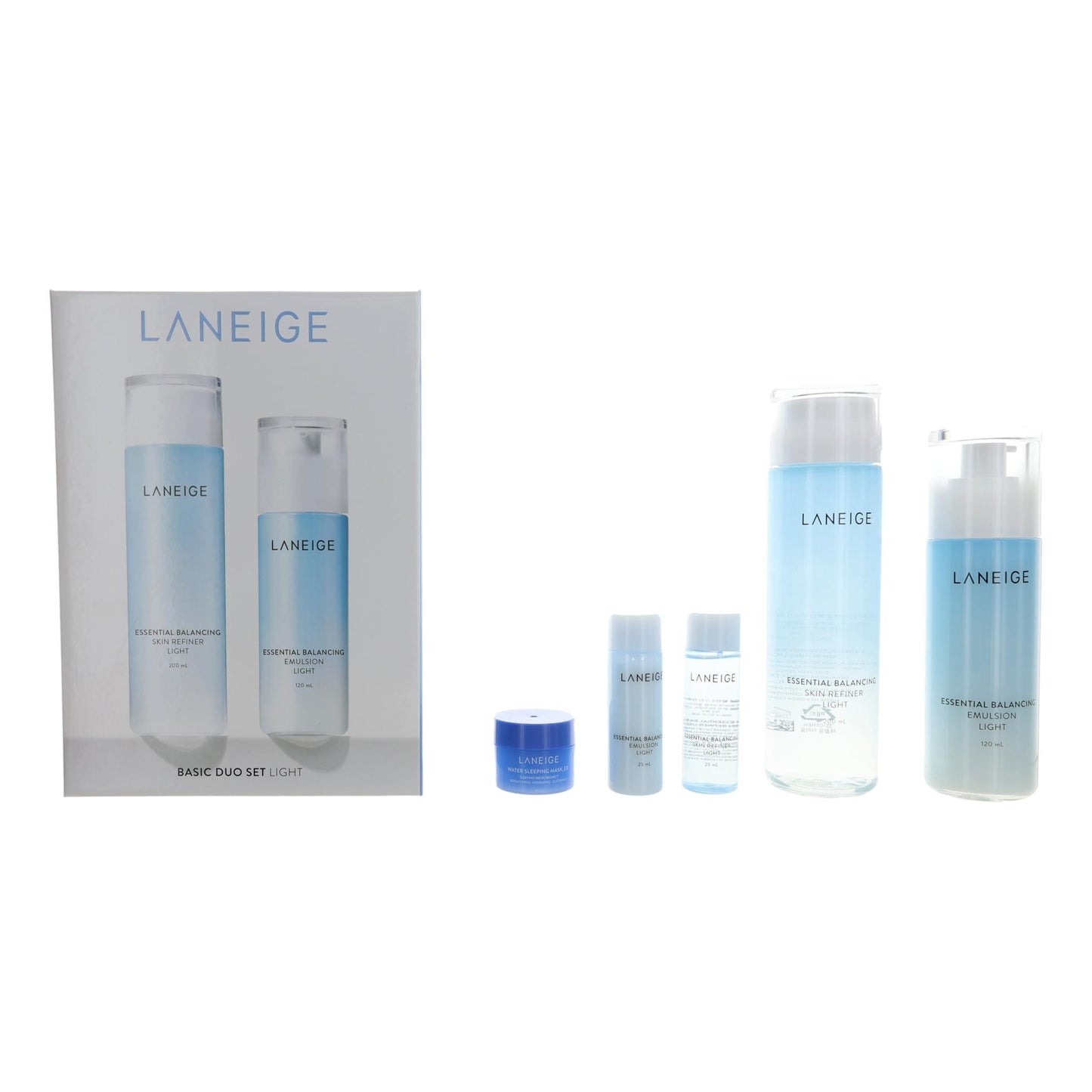 Laneige Basic Duo Set Light by Laneige, 5 Piece Set