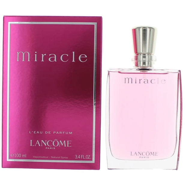 Miracle by Lancome, 3.4 oz L'Eau De Parfum Spray for Women