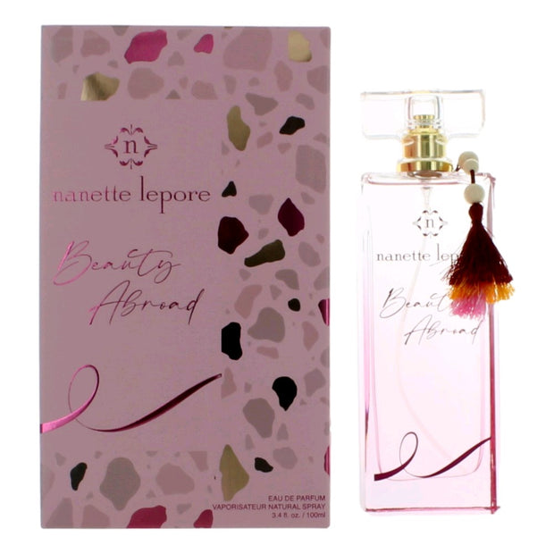 Beauty Abroad by Nanette Lepore, 3.4 oz Eau De Parfum Spray for Women