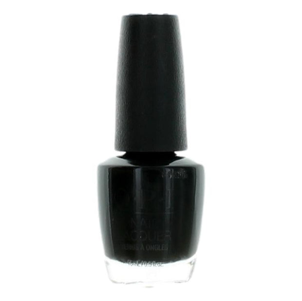 OPI Nail Lacquer by OPI, .5 oz Nail Color - Black Onyx