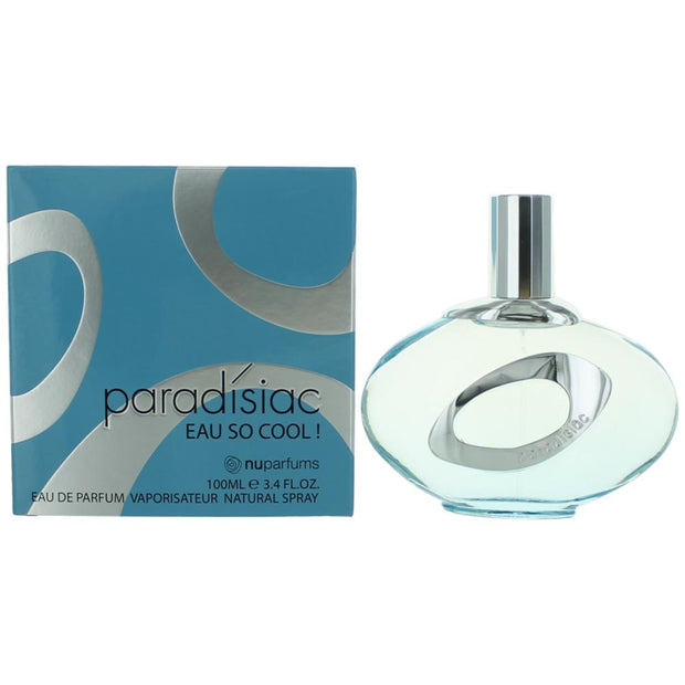 Paradisiac Eau So Cool by NuParfums, 3.4 oz Eau De Parfum Spray for Women